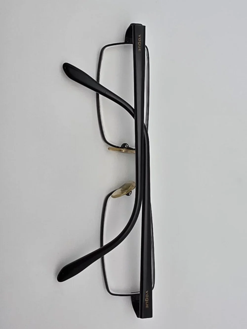 Vogue VO3493 352 Polished Black Eyeglasses Frame w/ Case Italy 52-18-135